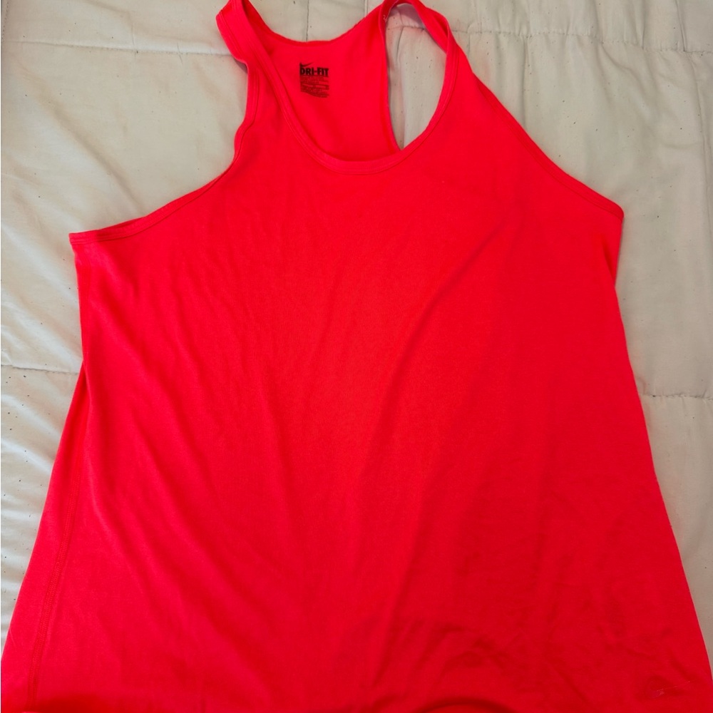 Nike Neon Pink Tank Top